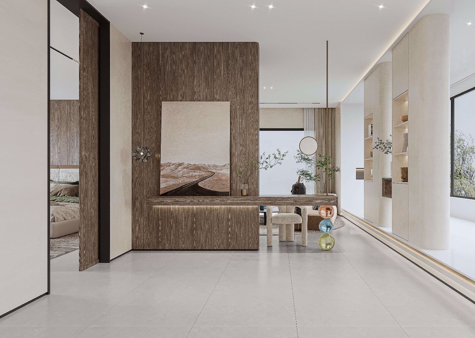 QPV715609玄關角度圖-現代風格