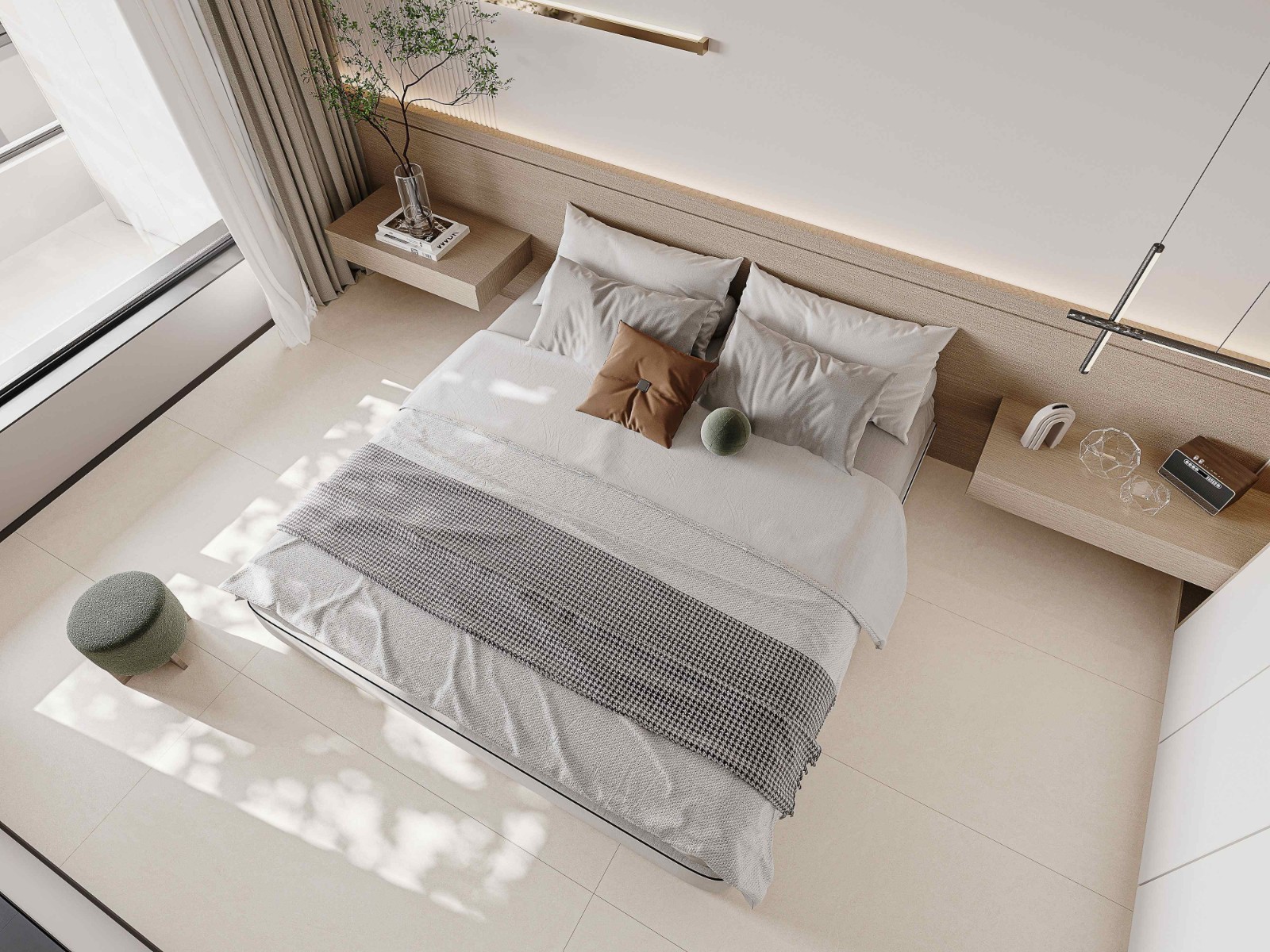 QPV715613臥室角度圖-現代風格